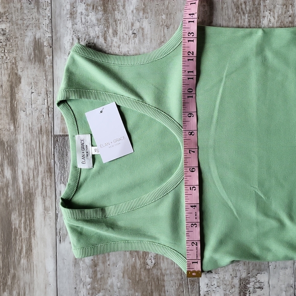 Elan+Grace Ribbed Tank Top - Picture 6 of 7